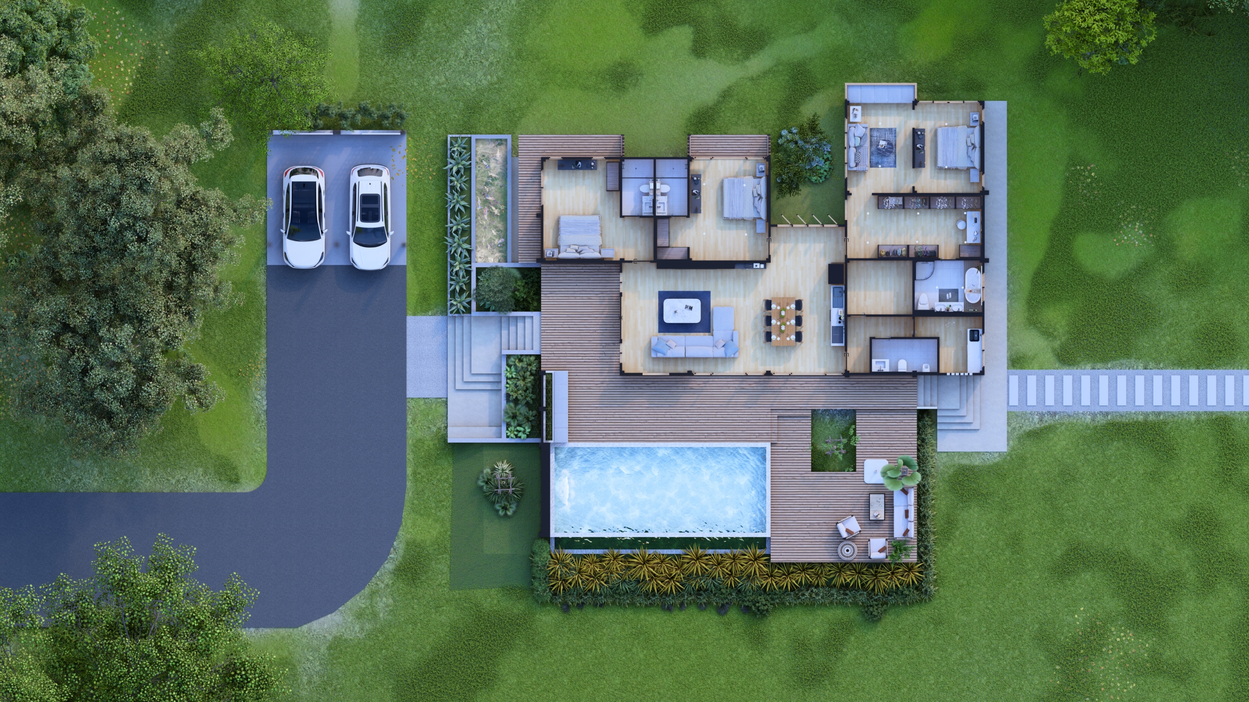 แบบบ้านสวย ep67-001 plan